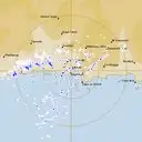 Live Esperance Weather Radar - 128km - Rain Rate