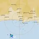 Live Esperance Weather Radar - 128km - Rain Rate