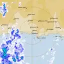 Live Esperance Weather Radar - 128km - Rain Rate