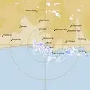 Live Esperance Weather Radar - 128km - Rain Rate