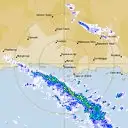 Live Esperance Weather Radar - 128km - Rain Rate