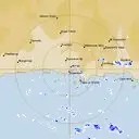 Live Esperance Weather Radar - 128km - Rain Rate