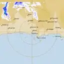 Live Esperance Weather Radar - 128km - Rain Rate