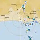 Live Esperance Weather Radar - 128km - Rain Rate