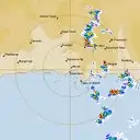 Live Esperance Weather Radar - 128km - Rain Rate