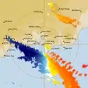 Live Esperance Weather Radar - 128km - Doppler Wind