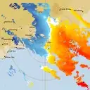 Live Esperance Weather Radar - 128km - Doppler Wind