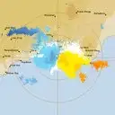 Live Esperance Weather Radar - 128km - Doppler Wind