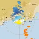 Live Esperance Weather Radar - 128km - Doppler Wind