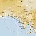 Live Ceduna Weather Radar - 512km - Rain Rate