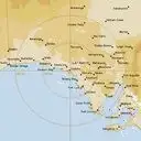 Live Ceduna Weather Radar - 512km - Rain Rate