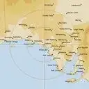 Live Ceduna Weather Radar - 512km - Rain Rate