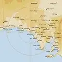 Live Ceduna Weather Radar - 512km - Rain Rate