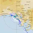 Live Ceduna Weather Radar - 512km - Rain Rate