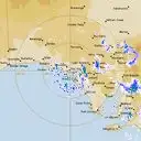 Live Ceduna Weather Radar - 512km - Rain Rate