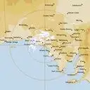 Live Ceduna Weather Radar - 512km - Rain Rate