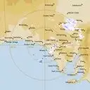 Live Ceduna Weather Radar - 512km - Rain Rate