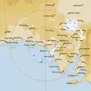 Live Ceduna Weather Radar - 512km - Rain Rate