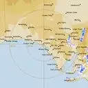 Live Ceduna Weather Radar - 512km - Rain Rate