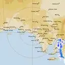 Live Ceduna Weather Radar - 512km - Rain Rate