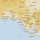 Live Ceduna Weather Radar - 512km - Rain Rate