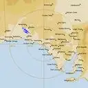 Live Ceduna Weather Radar - 512km - Rain Rate