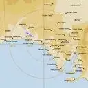 Live Ceduna Weather Radar - 512km - Rain Rate