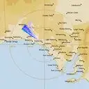Live Ceduna Weather Radar - 512km - Rain Rate