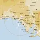 Live Ceduna Weather Radar - 512km - Rain Rate