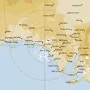 Live Ceduna Weather Radar - 512km - Rain Rate