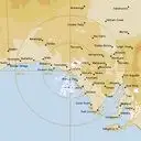 Live Ceduna Weather Radar - 512km - Rain Rate