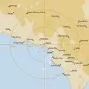 Live Ceduna Weather Radar - 256km - Rain Rate