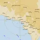 Live Ceduna Weather Radar - 256km - Rain Rate