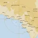 Live Ceduna Weather Radar - 256km - Rain Rate