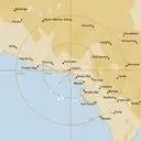 Live Ceduna Weather Radar - 256km - Rain Rate