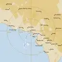 Live Ceduna Weather Radar - 256km - Rain Rate