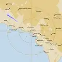 Live Ceduna Weather Radar - 256km - Rain Rate