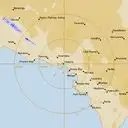 Live Ceduna Weather Radar - 256km - Rain Rate