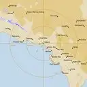 Live Ceduna Weather Radar - 256km - Rain Rate