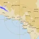 Live Ceduna Weather Radar - 256km - Rain Rate