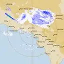 Live Ceduna Weather Radar - 256km - Rain Rate