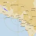 Live Ceduna Weather Radar - 256km - Rain Rate