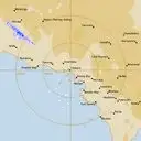 Live Ceduna Weather Radar - 256km - Rain Rate
