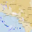 Live Ceduna Weather Radar - 256km - Rain Rate