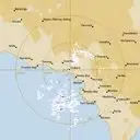 Live Ceduna Weather Radar - 256km - Rain Rate