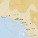 Live Ceduna Weather Radar - 128km - Rain Rate