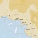Live Ceduna Weather Radar - 128km - Rain Rate