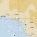Live Ceduna Weather Radar - 128km - Rain Rate