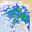 Live Ceduna Weather Radar - 128km - Rain Rate