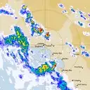 Live Ceduna Weather Radar - 128km - Rain Rate